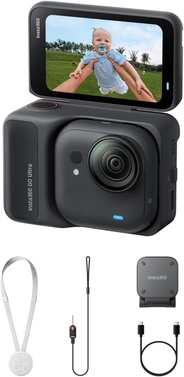 Detalle de Insta360 GO Ultra 4K 60 fps action cam