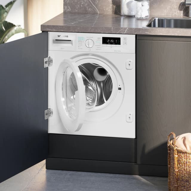 Detalle 2 de Siemens iQ300 WK14D260ES lavadora secadora 8 kg y 1400 rpm con autoDry