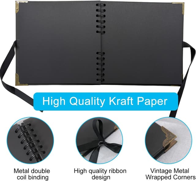 Detalle de SHUBEIEUMI Álbum Scrapbook 20,5x20,5 cm