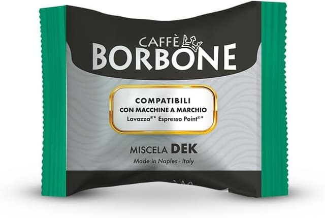 Detalle 2 de Caffè Borbone Dek Cápsulas Coffee para Lavazza Espresso