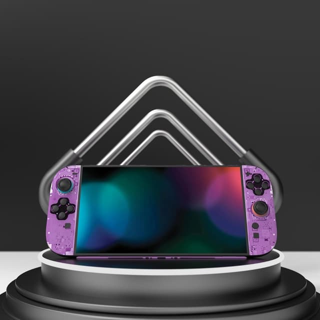 Thumbnail 5 de PlayVital Full Set Protective Skins for Nintendo Switch 2 Purple Tear Down