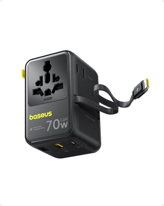 Thumbnail 7 de Baseus Enercore 70W Adaptador Universal de Corriente 🌍