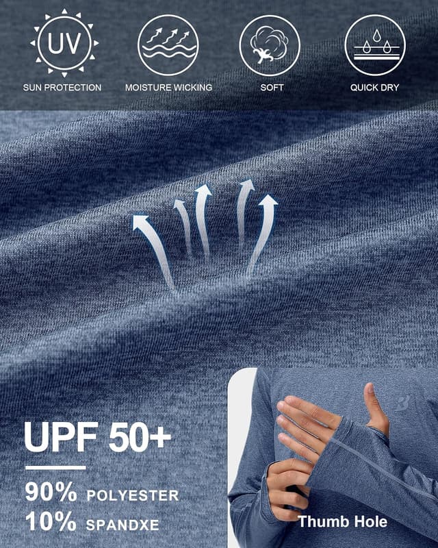 Thumbnail 3 de Roadbox Mens UPF 50+ Sun Hoodie