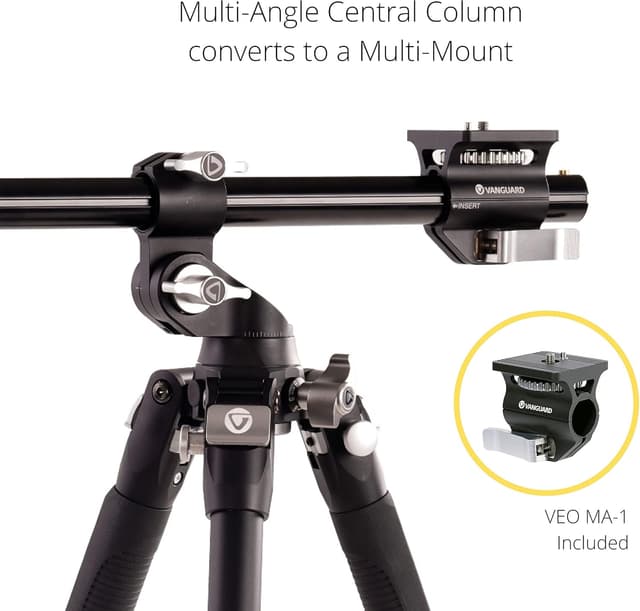 Detalle 2 de VANGUARD VEO 3T+ 234AT Reisestativ