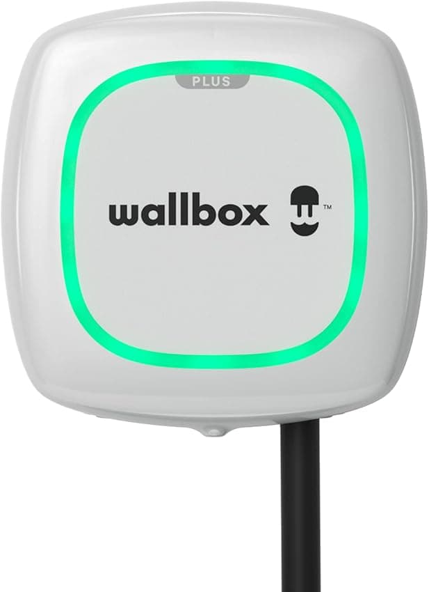 Detalle de Wallbox Pulsar Plus 22 kW, cable 5 m, Tipo 2
