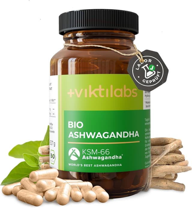 Detalle de Bio Ashwagandha Kapseln 1er Pack — Ashwagandha