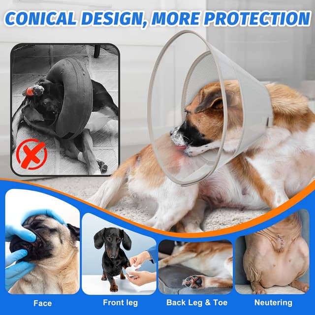 Thumbnail 2 de Supet Dog Cone Collar XL for Recovery