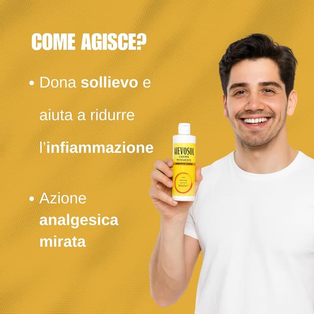 Thumbnail 5 de Lievosol Crema Antidolorifica 400ml per dolori muscolari e articolari