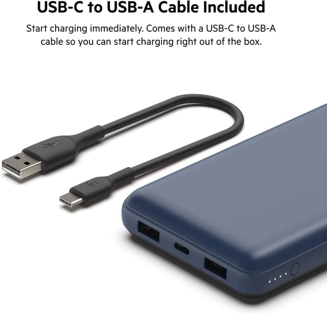 Thumbnail 5 de Belkin Cargador Portátil 20K mAh 🔋 USB-C para Galaxy y Más