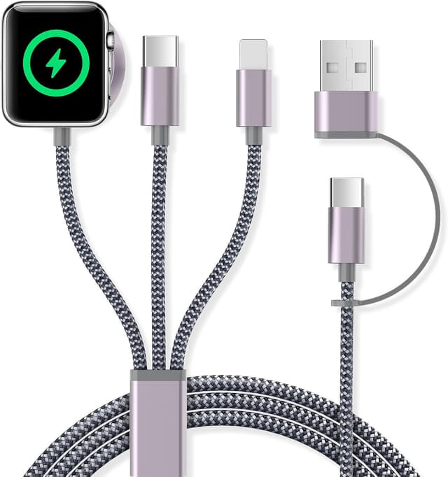 Thumbnail 3 de 3 in 2 Ladekabel 120 cm für iPhone und Watch