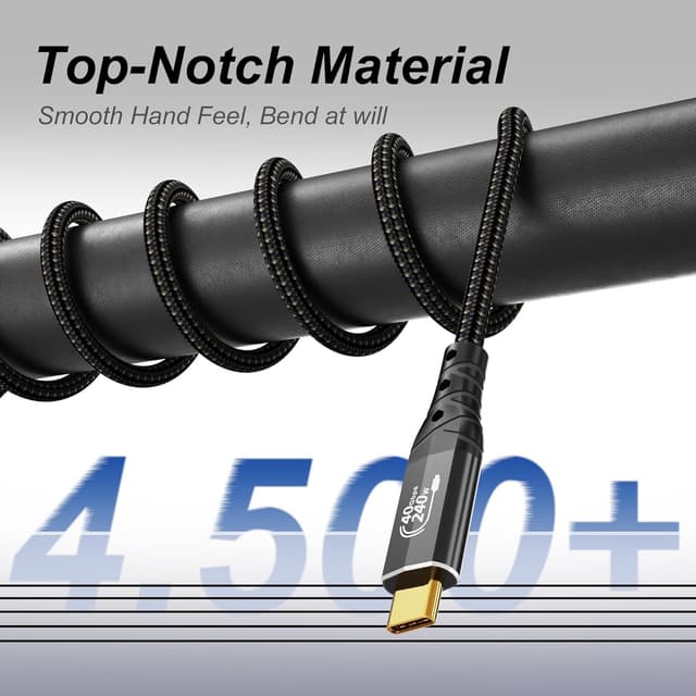 Thumbnail 5 de ZIKNYDO 40Gbps Thunderbolt 4 Cable