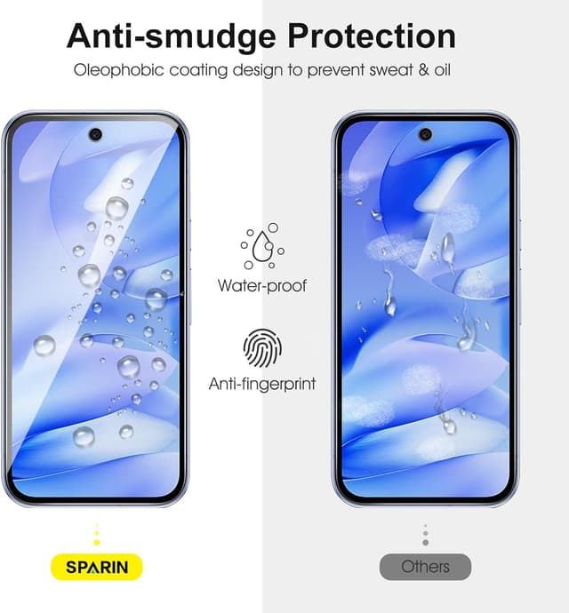 Detalle 2 de SPARIN Pixel 9a Schutzfolie 6,3 Zoll