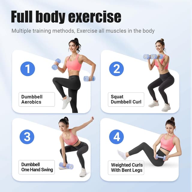 Detalle 2 de MERACH Adjustable Dumbbell Set 8 kg