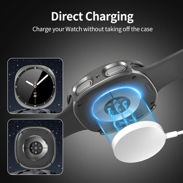 Detalle 1 de LINTEKER Schutzhülle für Galaxy Watch 8 40 mm