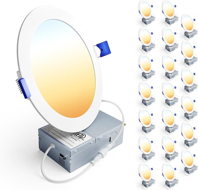 Detalle de Ensenior 6 Inch LED recessed lights 12W