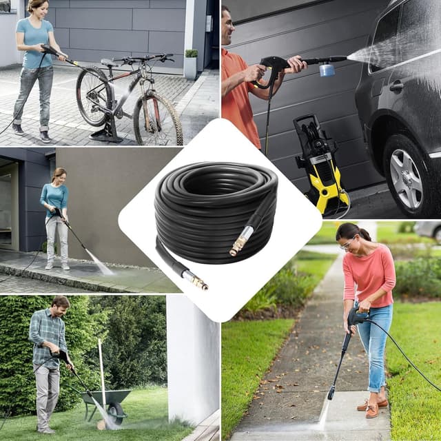Thumbnail 6 de 10M Replacement Pressure Washer Hose for Kärcher K Series (K2–K7) with Click Type Quick Connector