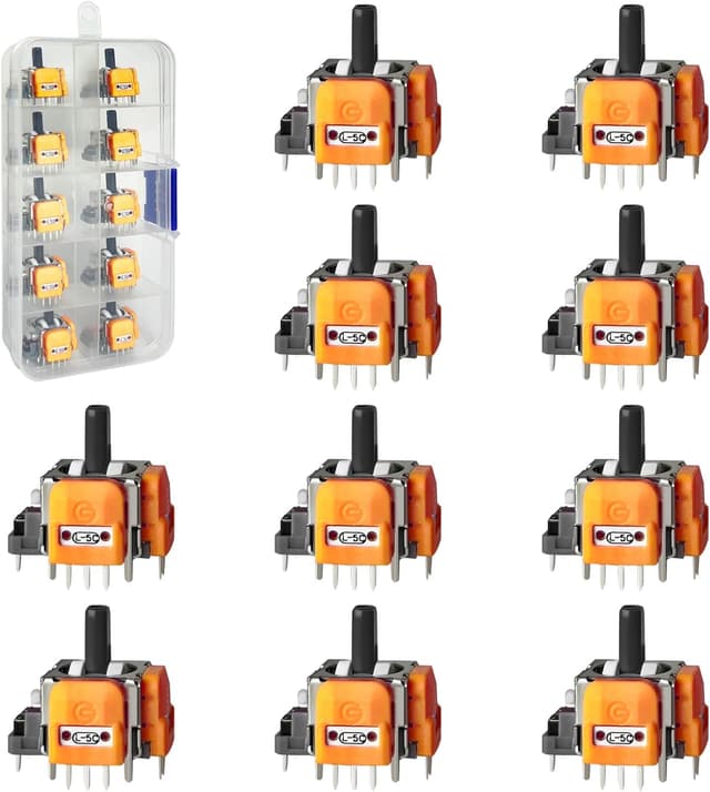 Detalle de HLRAO 10PCS Hall-Effect Joysticks for PS5 Controller