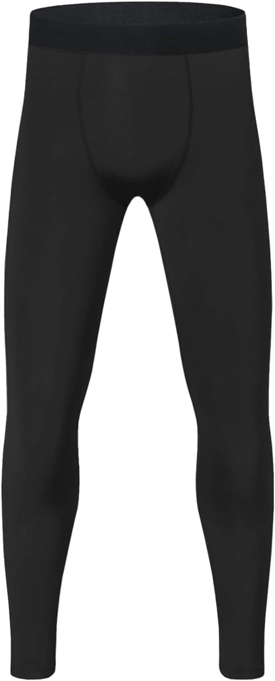 Detalle de HovSiyla Youth Boys’ Compression Pants Quick Dry Sports Base Layer Tights