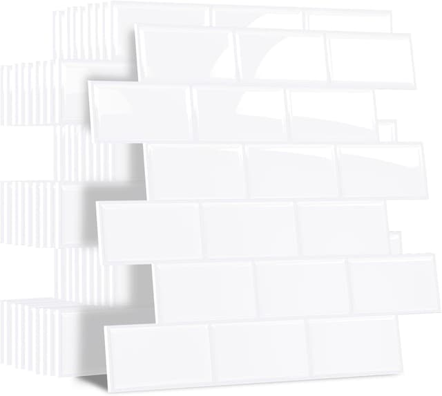 Detalle 2 de Self adhesive 3D metro tiles 2.5 mm