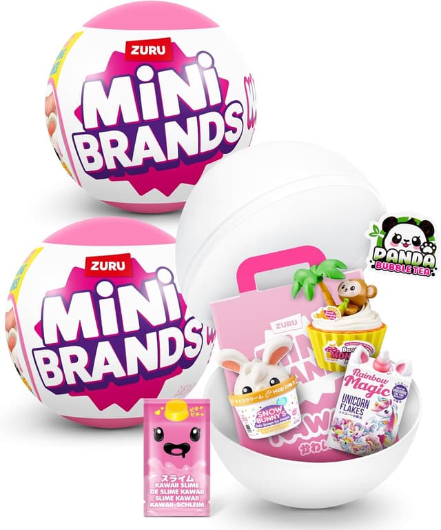 Detalle de Mini Brands Kawaii Capsule Serie 2 – mini collezionabili a sorpresa con tema giapponese