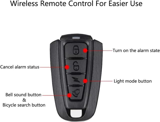 Thumbnail 5 de XIAOKOA Feux Arrière pour Vélos alarme intelligent