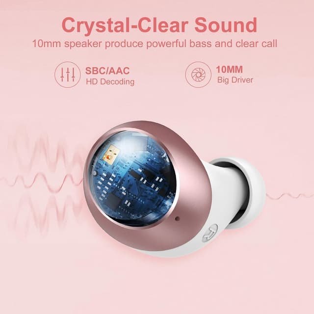 Thumbnail 5 de Lekaby Wireless Earbuds Bluetooth 5.3 128H