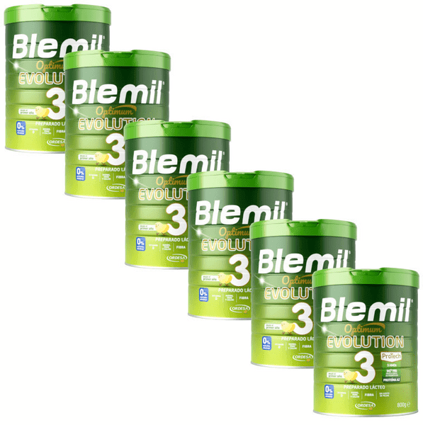 Imagen de Blemil Optimum Evolution 3 - Leche Crecimiento 👶 6x800g en OfertitasTOP