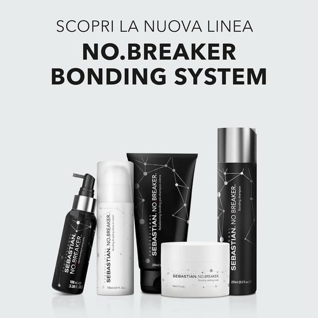 Thumbnail 6 de Sebastian Professional No. Breaker Shampoing reconstructeur anti-casse, protection cheveux secs et abîmés (1L)