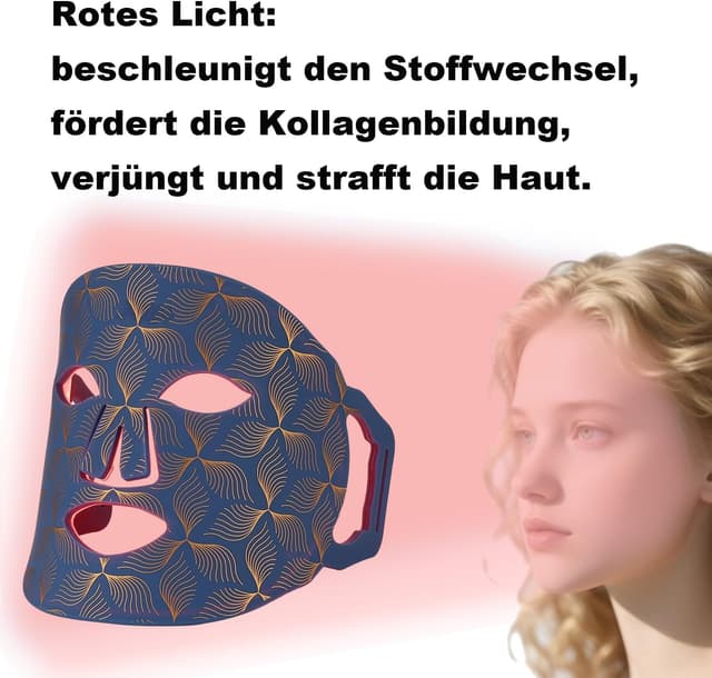 Detalle de Masque LED JMFBeauty 7 couleurs