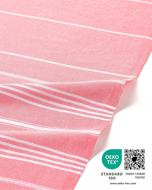 Detalle 2 de 100% Baumwolle Hammamtuch Coral 100x200cm