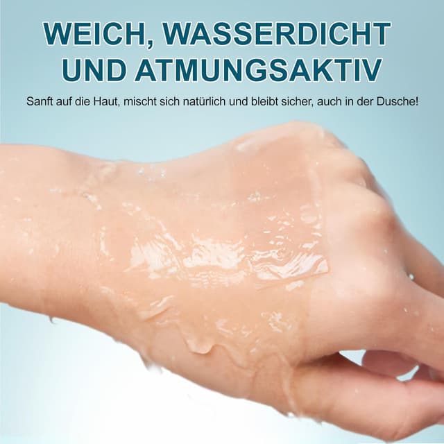 Detalle de Silikonpflaster für Narben (4 cm x 190 cm) – wiederverwendbare Silikon-Narbenblätter für postoperative Wunden, Kaiserschnitt & Verletzungen