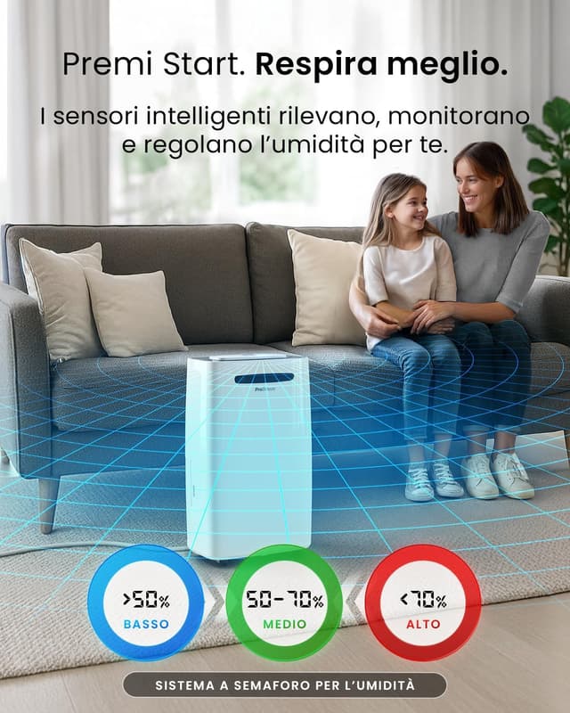 Thumbnail 5 de Pro Breeze Deumidificatore 20L