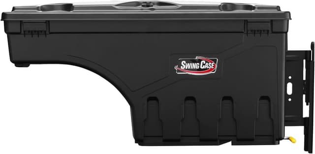 Detalle de UnderCover SwingCase Truck Bed Storage Box (SC203D) for 2015-2020 Ford F-150 Driver Side, Black