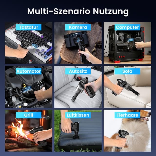 Thumbnail 6 de HSSNS Mini Gebläse 10.000 mAh 🧹