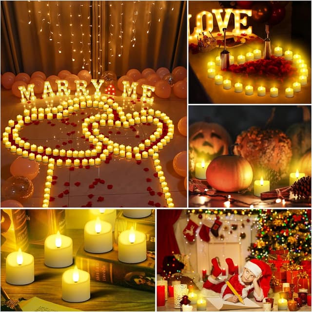 Thumbnail 6 de daphomeu Battery Tea Lights 12 Pack