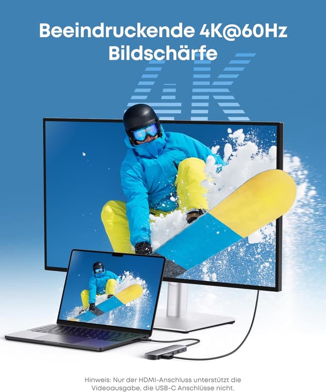 Detalle de Anker 7-in-1 USB-C Hub 85W