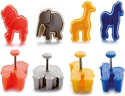 Thumbnail 3 de Ibili Cortapastas Safari con Expulsor 🍪 - Multi-Color