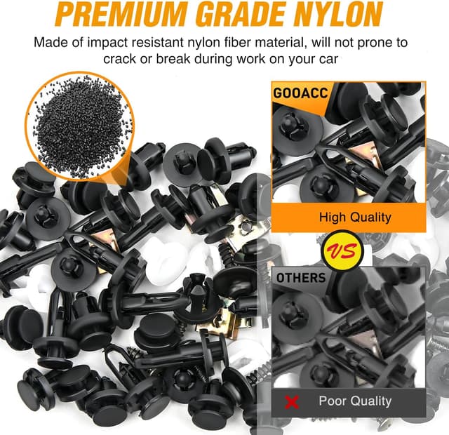 Thumbnail 3 de GOOACC 795Pcs Push Retainer Clips Assortment