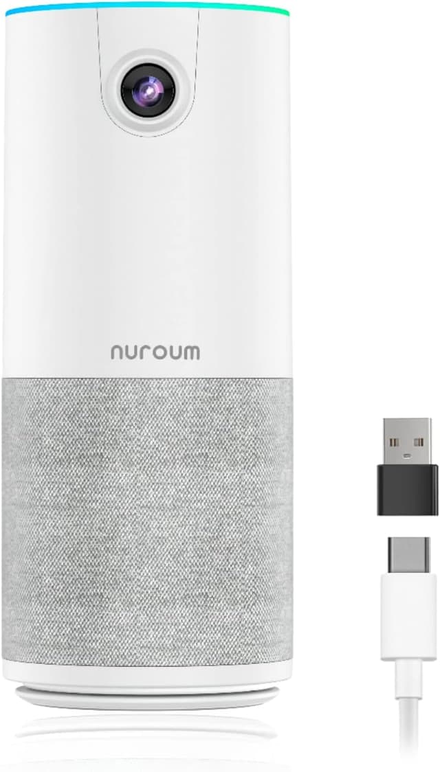 Detalle de Nuroum C10 Webcam 1080P con microfono