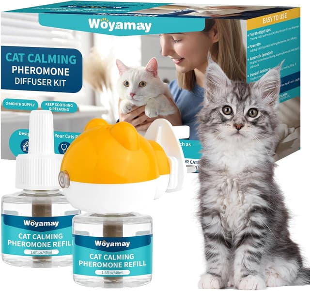Imagen de Woyamay Cat Calming Plug‑in diffuser 48ml for anxiety 🐱 en OfertitasTOP