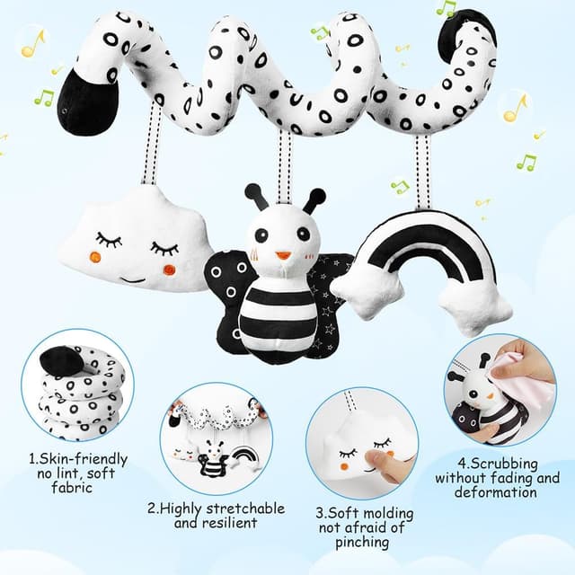 Thumbnail 2 de AolsoJouets Eveil pour Poussette Spirale