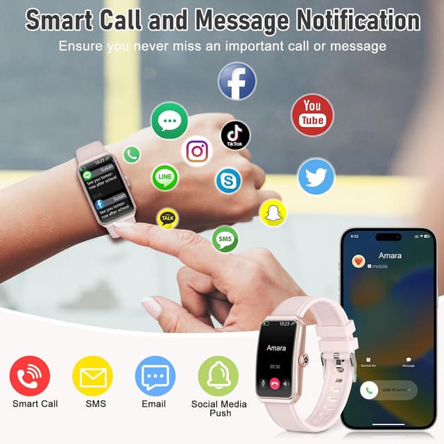 Thumbnail 6 de Zeacool Fitness Tracker 1.45in HD