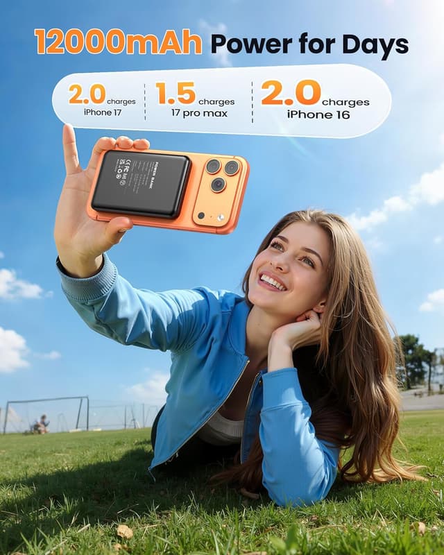 Thumbnail 2 de Power Bank 12000mAh MagSafe 22.5W