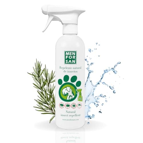 Detalle de MENFORSAN Repelente Natural de Insectos con citronela para perros (500 ml)