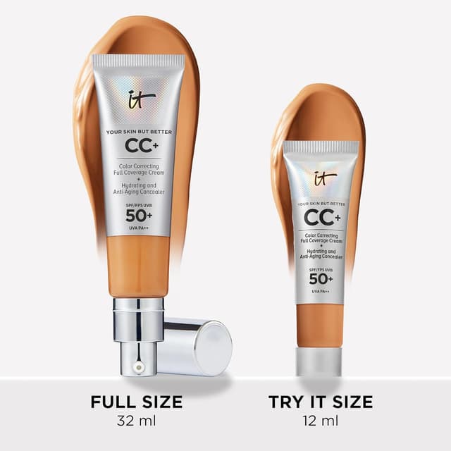 Detalle 2 de iT Cosmetics CC+ Cream SPF 50+ Tan