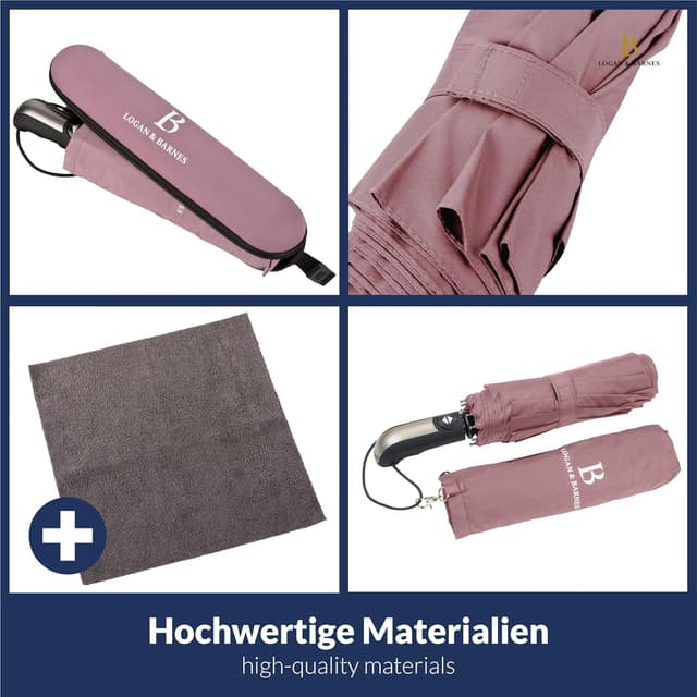 Thumbnail 2 de LOGAN & BARNES Manchester Regenschirm Sturmfest