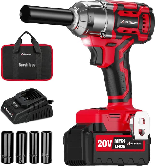 Imagen de AVID POWER 1/2 Impact Wrench Brushless 370 ft-lbs en OfertitasTOP