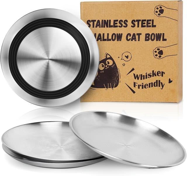 Detalle de Supet Cat Food Bowls Whisker Fatigue
