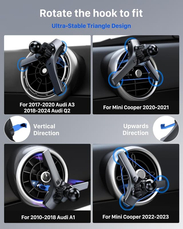 Thumbnail 2 de YOSH Supporto Auto Bocchette Tonde