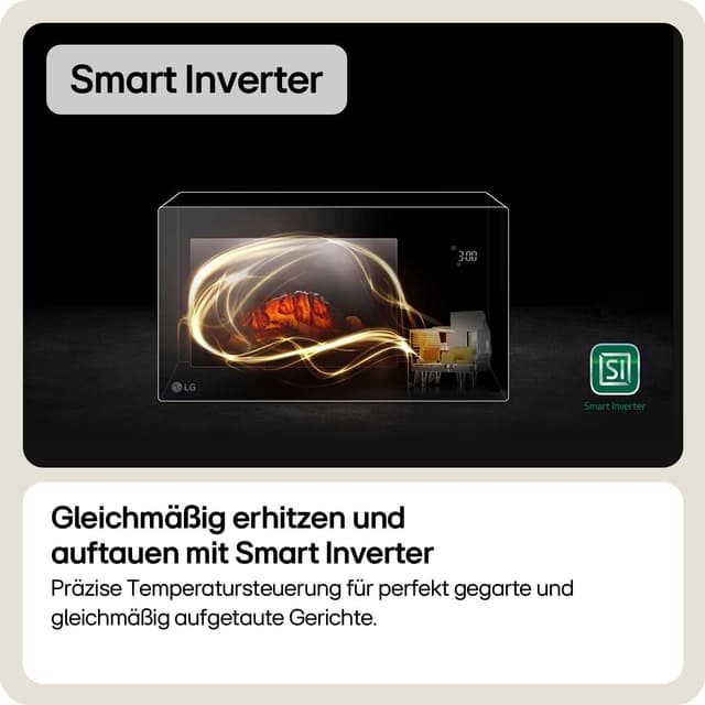 Detalle 2 de LG MH6565CPB Mikrowelle mit Grill 25 l